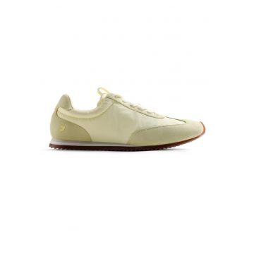 Pantofi sport Blair din piele intoarsa cu insertii din material textil - Galben