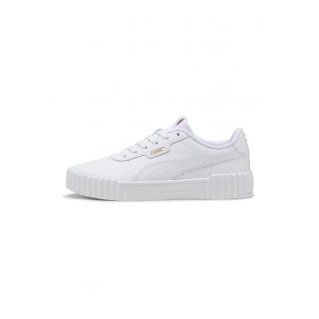 Pantofi sport Carina 3.0 de piele cu garnituri de piele ecologica - Alb optic