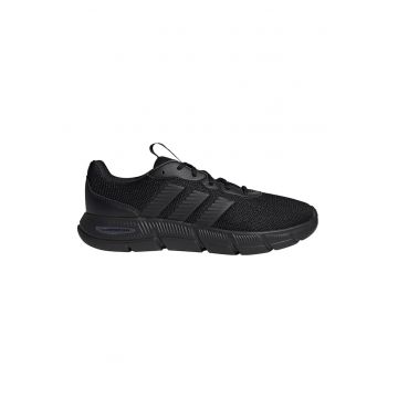 Pantofi sport Cloudfoam Flex cu insertii de piele ecologica - Negru