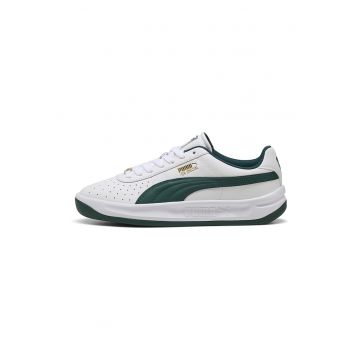 Pantofi sport de piele GV Special - Verde englez/Alb optic