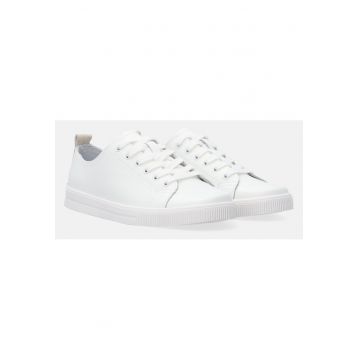Pantofi sport din piele cu profil jos. -
