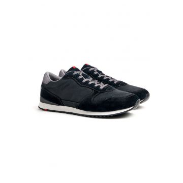 Pantofi Sport  EDMOND Piele Negru - Negru