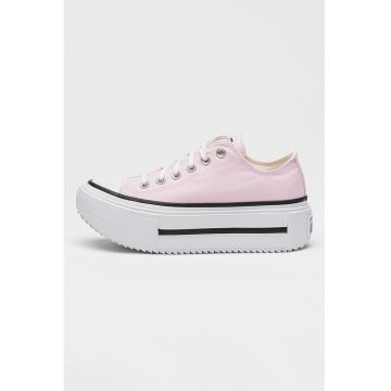 Pantofi sport flatform Chuck Taylor All Star - Roz pastel