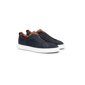 Pantofi sport  MAURICE - piele - Albastru