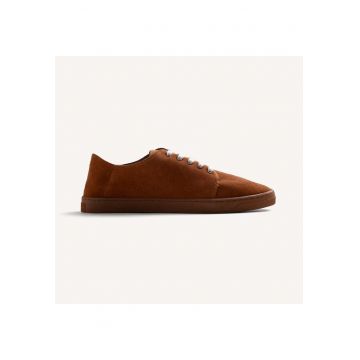 Pantofi sport Mawanza din piele intoarsa - Caramel