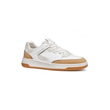 Pantofi sport Sedral Court din piele - Alb/Caramel