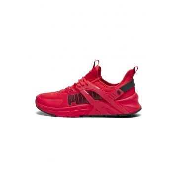 Pantofi sport unisex cu logo Pacer - Rosu/Negru