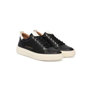 Tenisi barbati -  Bwt Bond ASBCBDM 3298 - piele naturala - negru