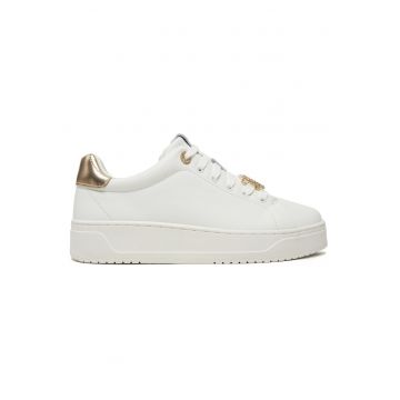Tenisi dama - Guess TWHT 5RGZ17 7288A - piele naturala - alb