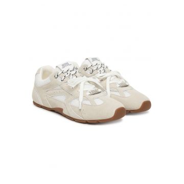 Tenisi dama -  piele naturala - alb - confortabili -