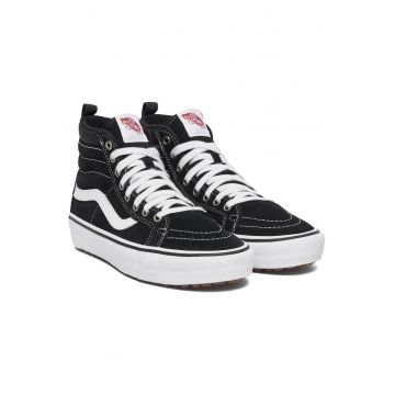 Tenisi unisex  MTE Sk8-Hi - negru/alb - piele naturala