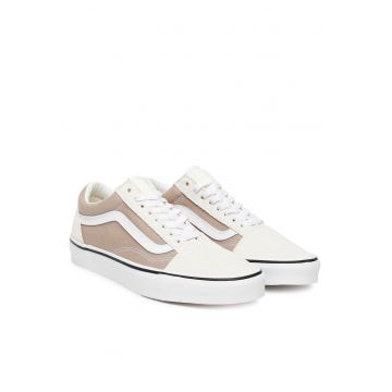 Tenisi unisex  Mushroom Old Skool VN000D6W7D - piele naturala - crem/bej