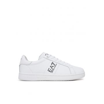 Tenisi unisex  piele naturala - alb - piele naturala