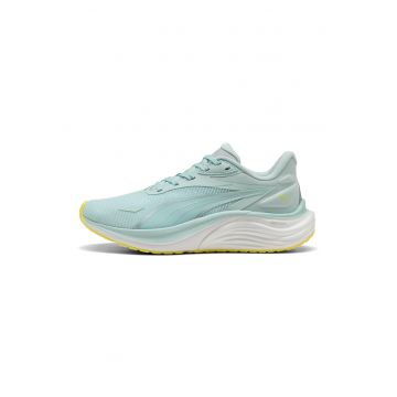 Pantofi Electrify NITRO™ 4 cu logo lateral pentru alergare - Alb/Turcoaz/Galben pal