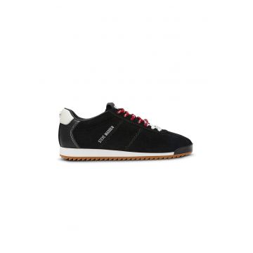 Pantofi Mirage sport de piele intoarsa - Negru
