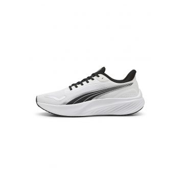 Pantofi Pounce Lite pentru alergare - Alb/Negru