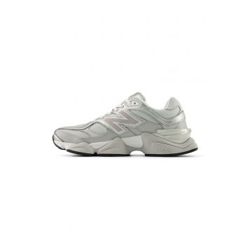 Pantofi sport 906 low-cut cu garnituri din material sintetic - Gri