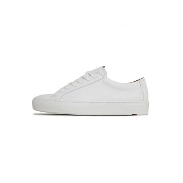 Pantofi sport barbati - 13-128-01 -  Piele naturala - Alb