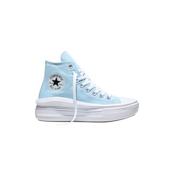 Pantofi sport  Chuck Taylor All Star Move Platform 60542 - Albastru deschis