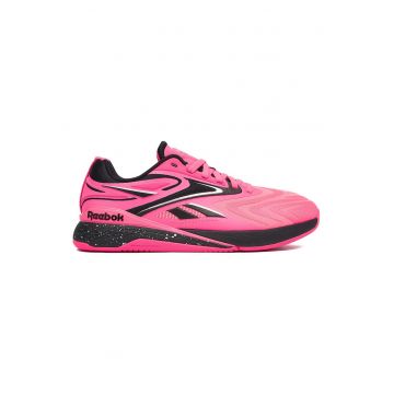 Pantofi sport dama -  negru roz - textil - pentru antrenamente intense