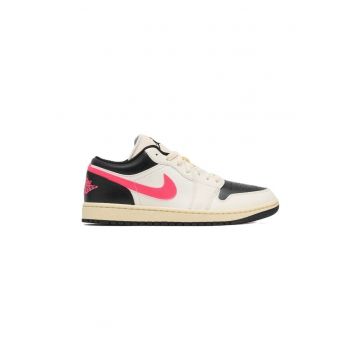 Pantofi sport dama  WMNS AIR JORDAN 1 LOW - Piele naturala - Crem -