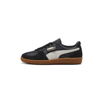 Pantofi sport din piele intoarsa Palermo - Alb/Negru