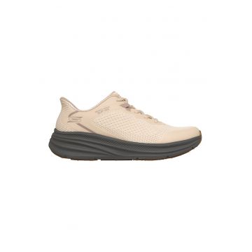 Pantofi sport slip-ins cu model uni Bobs Skillz - Bej/Gri antracit