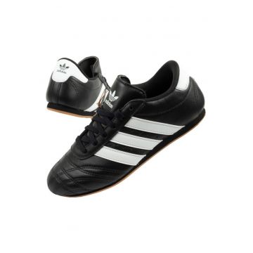 Pantofi sport  Taekwondo Lace pentru femei - din piele neagra - Negru