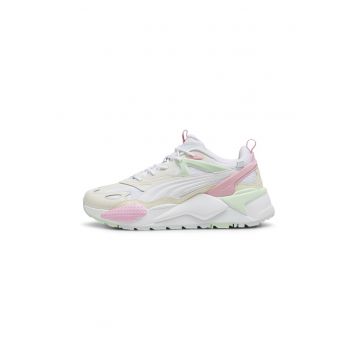 Pantofi sport unisex RS-X Efekt - Roz pastel/Verde pal/Alb murdar