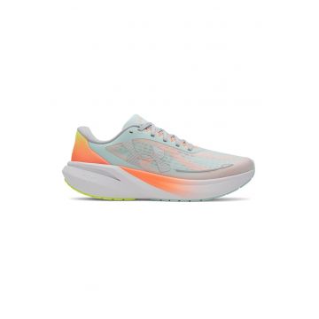 Pantofi Velociti Pace pentru alergare - Albastru pastel/Gri deschis/Portocaliu mandarina