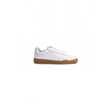 Sneakers barbati PRIME - piele naturala - alb - Alb