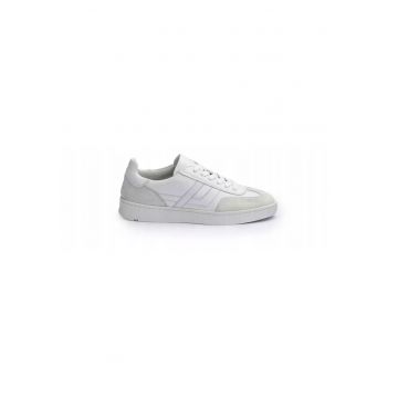 Sneakers femei BRAVA - piele alb - Alb