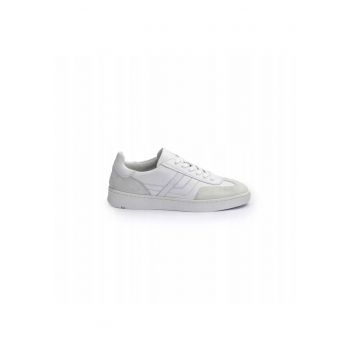 Sneakers femei BRAVA - piele alb - Alb