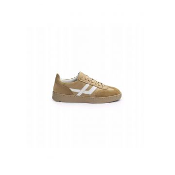 Sneakers femei BRAVA - piele - Maro