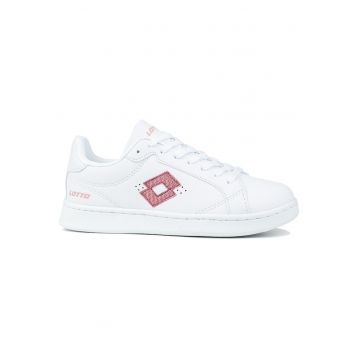 Tenisi dama  JAMBOL - alb/roz - material sintetic - pantofi sport