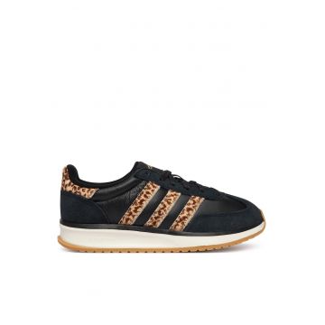 Tenisi dama -  piele naturala - negru - confortabili - stil sportiv