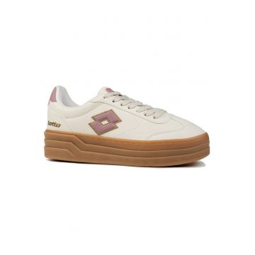 Tenisi dama -  STACKY - bej/roz - material sintetic -