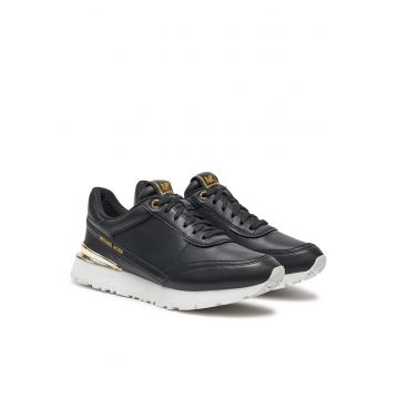Adidasi sport dama  43T4NVFS1L - piele naturala - negru
