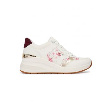 dama -  piele ecologica - alb -