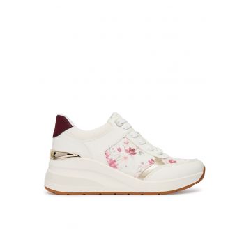 dama -  piele ecologica - alb -