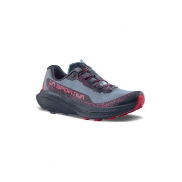 Pantofi Prodigio 2 cu sireturi elastice - pentru alergare - Albastru inchis/Roz aprins