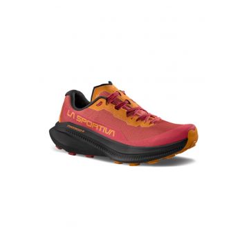 Pantofi Prodigio 2 cu sireturi elastice - pentru alergare - Portocaliu/Coral/Negru stins