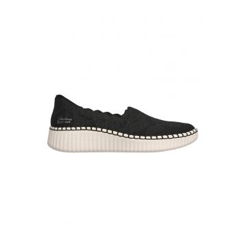 Pantofi slip-ons din material textil Wilshire True Charm - Negru/Bej deschis