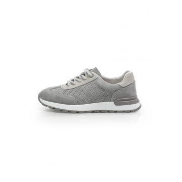 Pantofi Sport  Active 250271 din piele naturala Gri