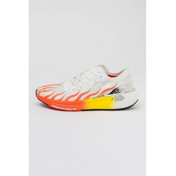 Pantofi sport Atomic Speed Flame cu model - Rosu/Alb optic