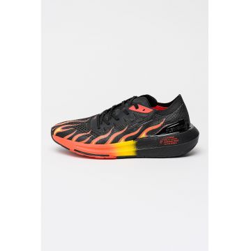 Pantofi sport Atomic Speed Flame cu model - Rosu/Negru