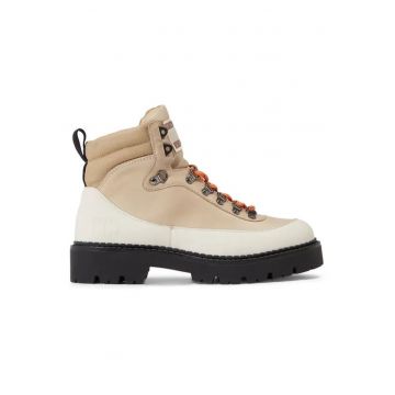 Pantofi sport barbati  TJM BOOT HIKER - Piele naturala - Bej -