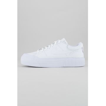 Pantofi sport Court Legacy din piele si piele ecologica - Alb optic