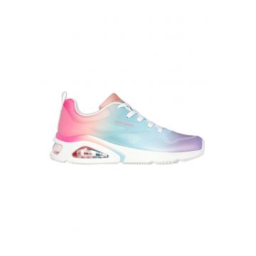 Pantofi sport cu aspect colorblock Tres-Air Uno - Alb/Coral/Lila