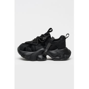Pantofi sport cu design masiv - Negru
